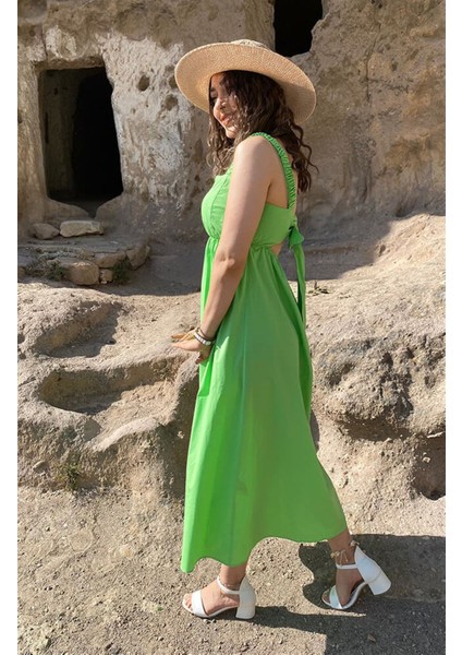 Mabelle Yeşil Elbise