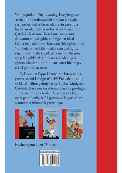 Çatıdaki Karlsson (Ciltli) - Astrid Lindgren fiyatları