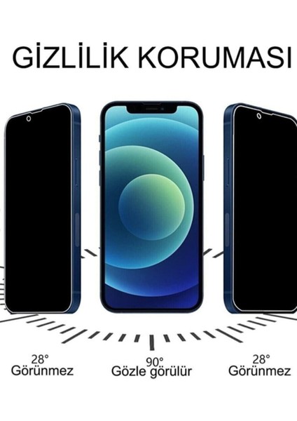 iPhone 15 Pro Uyumlu Hayalet Ekran Tam Kaplayan Ekran Koruyucu Kırılmaz Cam