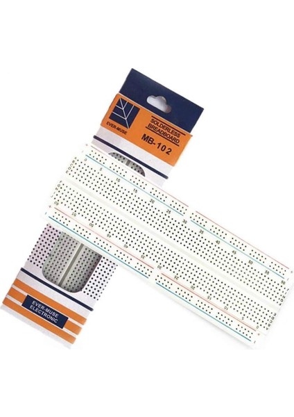 Solderless Breadboard Devre Tahtası 830 Pin - MB-102