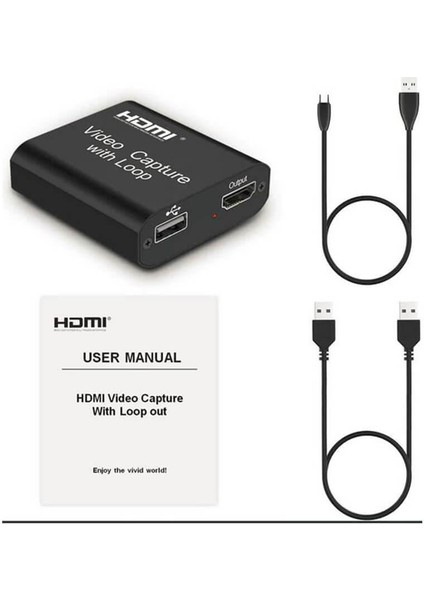 4K HDMI Çift Çıkışlı Görüntü Yakalama Kartı