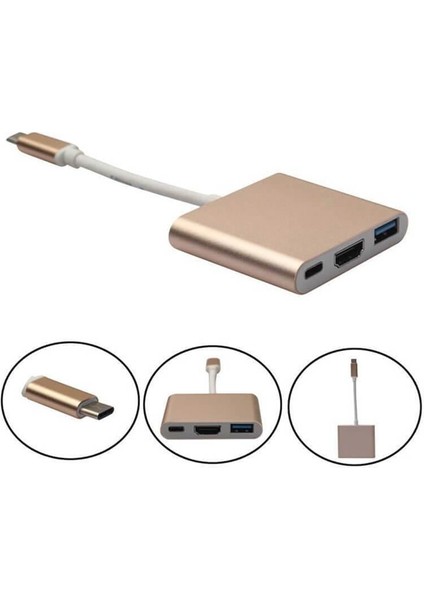 USB 3.1 Type-C To HDMI - USB 3.0 Dönüştürücü fiyatları