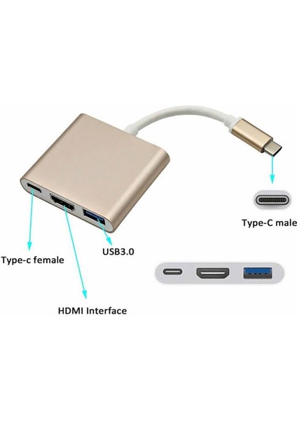USB 3.1 Type-C To HDMI - USB 3.0 Dönüştürücü fırsatları