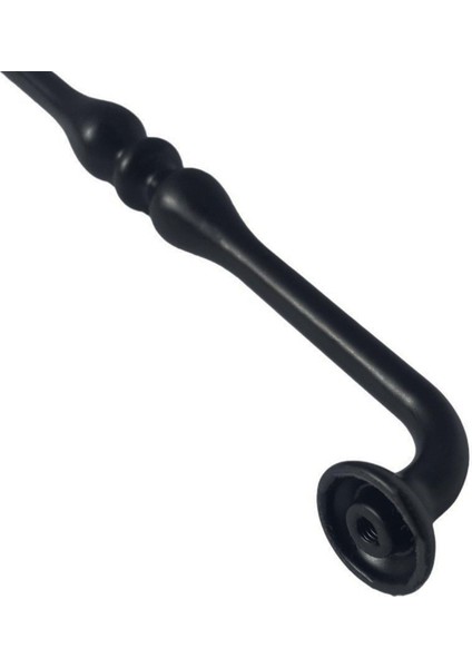 15 Adet Fesleğen Kulp 160 mm Siyah Mutfak Kulbu Çekmece Dolap Kapak Kulbu Metal Mobilya Dolabı Kulpları