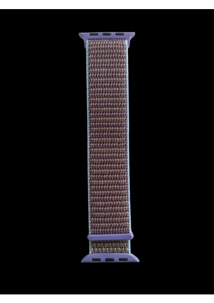 Apple Watch 42 mm / 44MM / 45MM/ 49 mm /se/ultra ile Uyumlu) Cırtlı Bant Kordon Bordo Mavi fiyatları