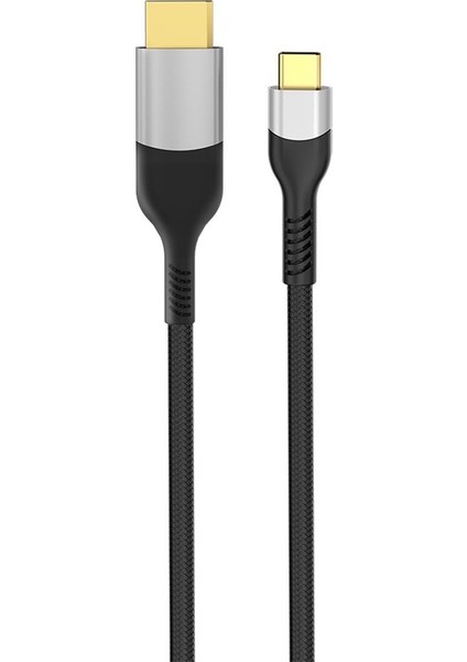 QG08 8k 60 Hz Görüntü Kalitesi Type-C To Display Port Kablo 1.8m