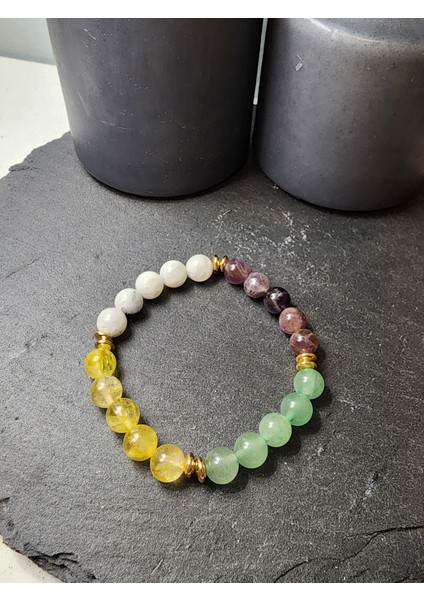 Başak Burcu Orjinal Doğal Taş Kadın ve Erkek Bileklik fiyatları