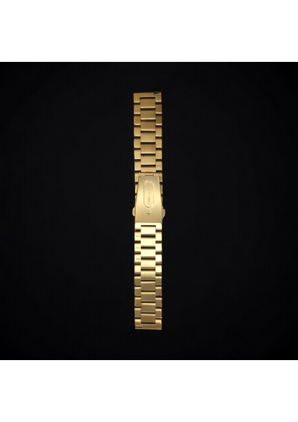 22 mm Universal Paslanmaz Çelik Kordon Akıllı Pimli Gold modelleri
