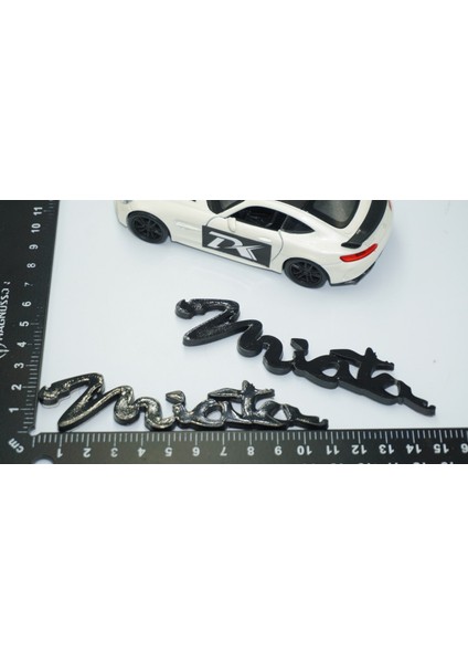 Mazda Miata Siyah Abs Çamurluk Yazı Logo Arma Seti