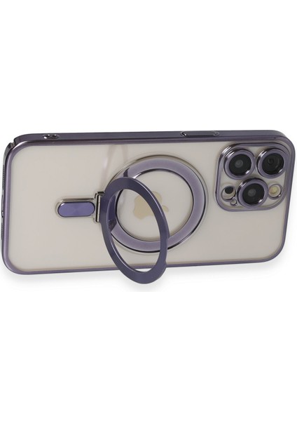 Iphone 14 Pro Era Magsafe Standlı Kapak - Derin Mor 376008 modelleri