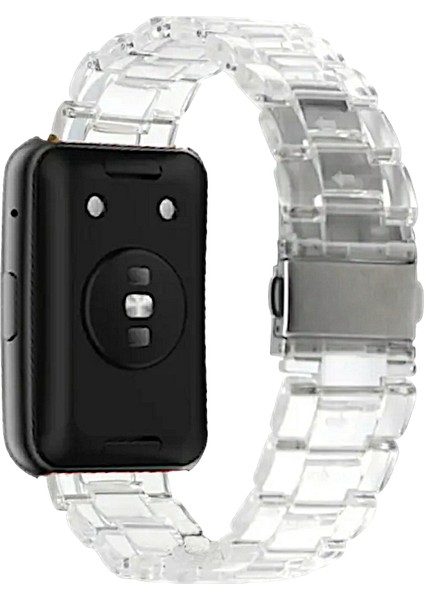 Watch Fit Reçine Kordon - Şeffaf