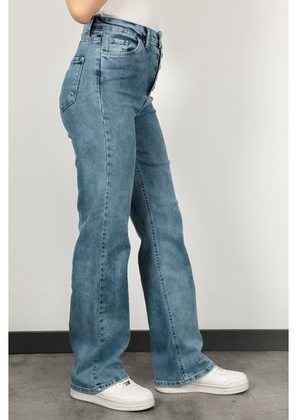 John Borners 5 Düğme Wide Leg Jean