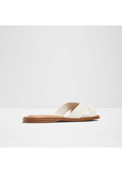 Carıa Sandalet Düz Terlik - Ekru fiyatları