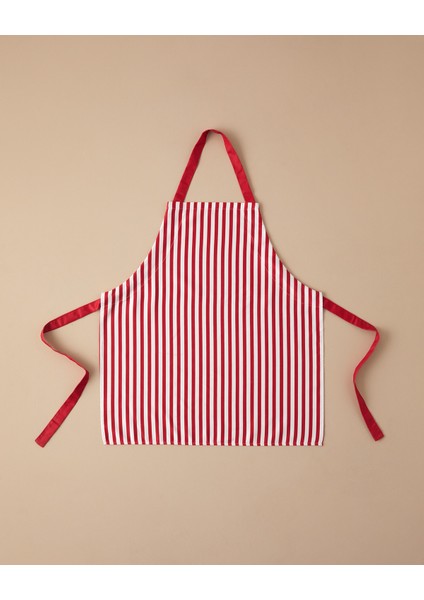 Chef Polyester Mutfak Önlüğü 65X75 cm Kırmızı