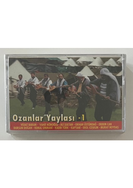 Ozanlar Yaylası 1 Kaset (Jelatininde Sıfır Orjnal Dönem Baskı Kaset)