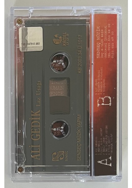 Ali Gedik Laz Uşağı Kaset (Orjnal Dönem Baskı Kaset)