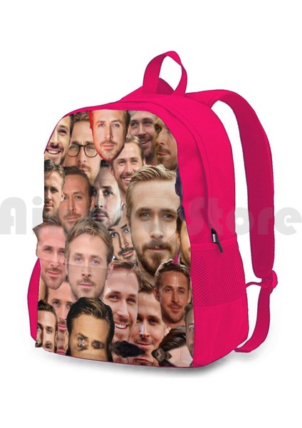 Sırt Çantası-Siyah Onesize Ryan Gosling Açık Yürüyüş Sırt Çantası Su Geçirmez Kamp Seyahat Ryan Gosling Gosling Ryan Love Sıcak Abs Lala Land Film Film (Yurt Dışından) indirimleri