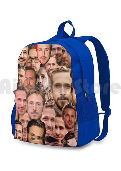 Sırt Çantası-Pembe Onesize Ryan Gosling Açık Yürüyüş Sırt Çantası Su Geçirmez Kamp Seyahat Ryan Gosling Gosling Ryan Love Sıcak Abs Lala Land Film Film (Yurt Dışından) modelleri
