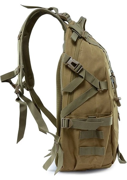 Yıldız Hava Haki 40L Askeri Taktik Sırt Çantası Erkekler Için Kamp Yürüyüş Sırt Çantaları Yansıtıcı Açık Seyahat Çantaları Molle 3 P Tırmanma Sırt Çantası Çanta (Yurt Dışından) fırsatları