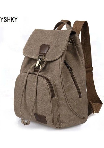 Auburn Yeni Sırt Çantası Sırt Çantası Sırt Çantası Büyük Kapasiteli Rahat Bayanlar Seyahat Sırt Çantası Vintage Açık Kanvas Moda Sırt Çantası (Yurt Dışından) fiyatları