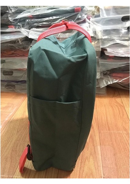 11 Parlak Pembe 16 L Orijinal Tasarımcı Logolu Klasik Sırt Çantası Öğrenci Su Geçirmez Seyahat Dizüstü Bilgisayar Kanvas Açık Okul Çantası Çantaları Bayan Kız Için (Yurt Dışından) fırsatları