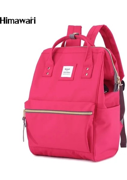 18 Mei Kırmızı Su Geçirmez Sırt Çantası Kadınlar Için Çok Renkli Moda Sırt Çantası Ebeveyn-Çocuk Bezi Çantası Açık Spor Çanta Sevimli Seyahat Sırt Çantası (Yurt Dışından)