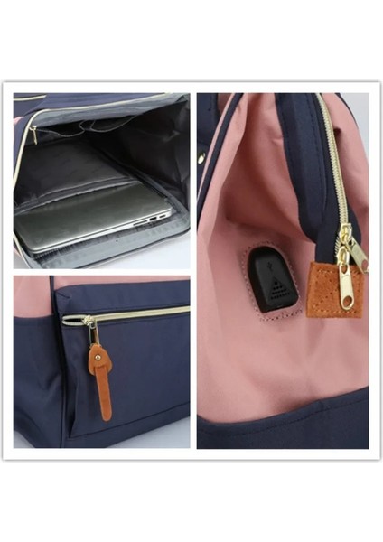 18 Mei Kırmızı Su Geçirmez Sırt Çantası Kadınlar Için Çok Renkli Moda Sırt Çantası Ebeveyn-Çocuk Bezi Çantası Açık Spor Çanta Sevimli Seyahat Sırt Çantası (Yurt Dışından) indirimleri