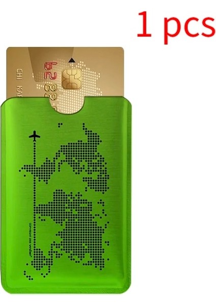 1 Adet Erkekler Anti Rfid Engelleme Okuyucu Kilidi Banka Kartı Tutucu Kadın Ince Cüzdan Kimlik Banka Kartı Durumda Koruma Metal Kredi Nfc Tutucu Sıcak (Yurt Dışından)