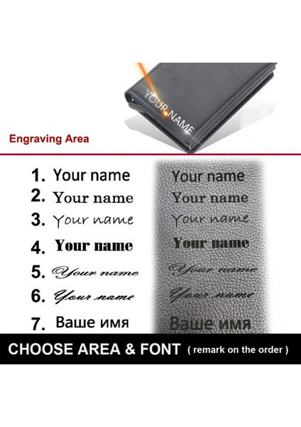 Mavi 2021 Rfid Erkek Kart Cüzdan Ücretsiz Isim Gravür Ince Mini Cüzdan Fermuar Manyetik Düğme Kart Sahipleri Küçük Kart Çanta (Yurt Dışından) modelleri