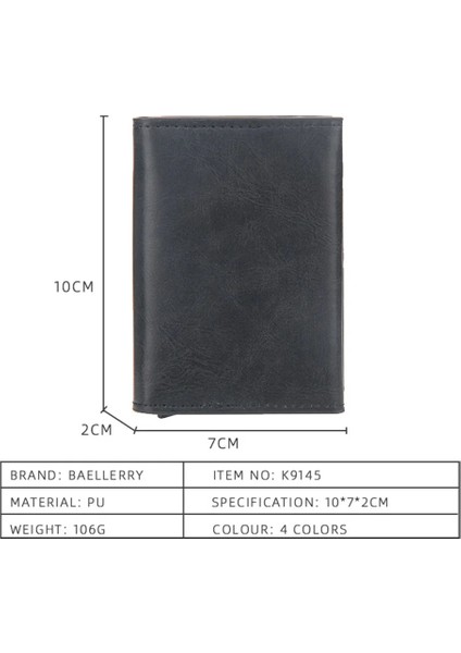 Mavi 2021 Rfid Erkek Kart Cüzdan Ücretsiz Isim Gravür Ince Mini Cüzdan Fermuar Manyetik Düğme Kart Sahipleri Küçük Kart Çanta (Yurt Dışından) fırsatları