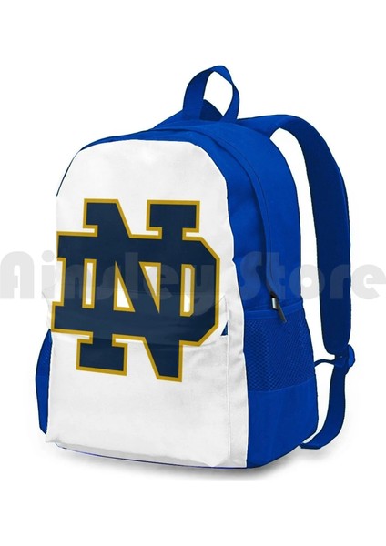 Sırt Çantası-Siyah Onesize Notre Dame Dövüş Irlanda Futbolu 1 Açık Yürüyüş Sırt Çantası Su Geçirmez Kamp Seyahat Notre Dame Dövüş Irlanda Logosu Kulüp Takımı (Yurt Dışından) fırsatları