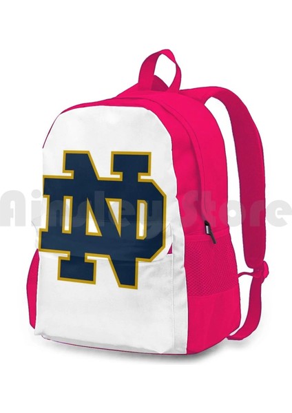 Sırt Çantası-Siyah Onesize Notre Dame Dövüş Irlanda Futbolu 1 Açık Yürüyüş Sırt Çantası Su Geçirmez Kamp Seyahat Notre Dame Dövüş Irlanda Logosu Kulüp Takımı (Yurt Dışından) indirimleri