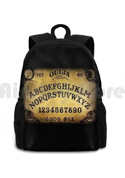 Sırt Çantası-Siyah Onesize Ouija Oyun Tahtası Açık Hava Yürüyüşü Sırt Çantası Binme Tırmanma Spor Çantası Masa Oyunları Ouija Hayaletler Korku Filmleri Insanlar Ruhlar Aile (Yurt Dışından)