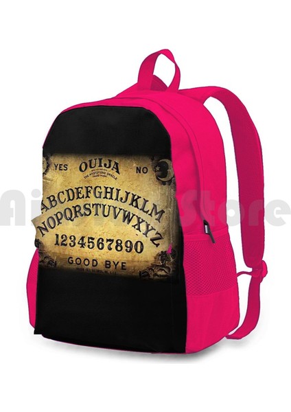 Sırt Çantası-Siyah Onesize Ouija Oyun Tahtası Açık Hava Yürüyüşü Sırt Çantası Binme Tırmanma Spor Çantası Masa Oyunları Ouija Hayaletler Korku Filmleri Insanlar Ruhlar Aile (Yurt Dışından)