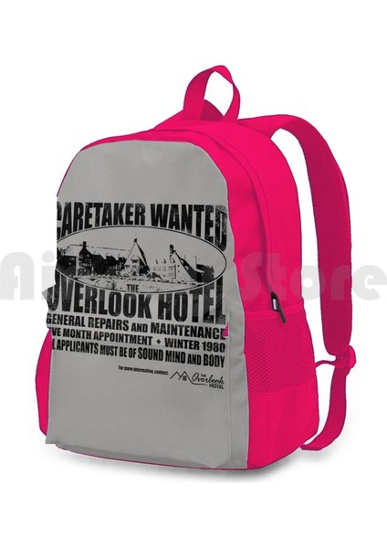 Sırt Çantası-Pembe Onesize Bekçi Aranıyor Açık Hava Yürüyüş Sırt Çantası Su Geçirmez Kamp Seyahat Bekçi Aranıyor Overlook Hotel Overlook Hotel Overlook (Yurt Dışından) indirimleri