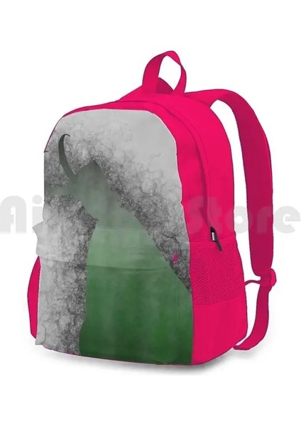 Sırt Çantası-Pembe Onesize Laufeyson Açık Hava Yürüyüşü Sırt Çantası Binme Tırmanma Spor Çantası Odinson Filmler Çizgi Roman Sinematik Evren Ragnarok Karanlık Dünya (Yurt Dışından)