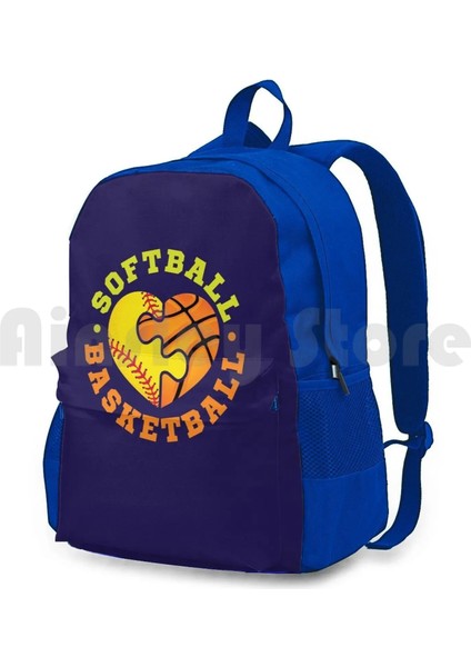 Sırt Çantası-Siyah Onesize Softbol Basketbol Açık Hava Yürüyüşü Sırt Çantası Binme Tırmanma Spor Çantası Softbol Oyuncusu Softbol Basketbol Spor Takımı Kalp (Yurt Dışından) fırsatları