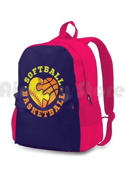 Sırt Çantası-Siyah Onesize Softbol Basketbol Açık Hava Yürüyüşü Sırt Çantası Binme Tırmanma Spor Çantası Softbol Oyuncusu Softbol Basketbol Spor Takımı Kalp (Yurt Dışından) indirimleri