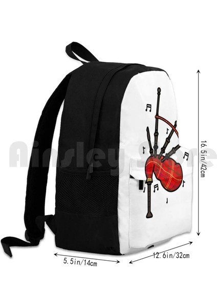 Sırt Çantası-Pembe Onesize Gayda Açık Yürüyüş Sırt Çantası Su Geçirmez Kamp Seyahat Gayda Müzik Enstrümanı Iskoç Iskoçya Tartan (Yurt Dışından) indirimleri