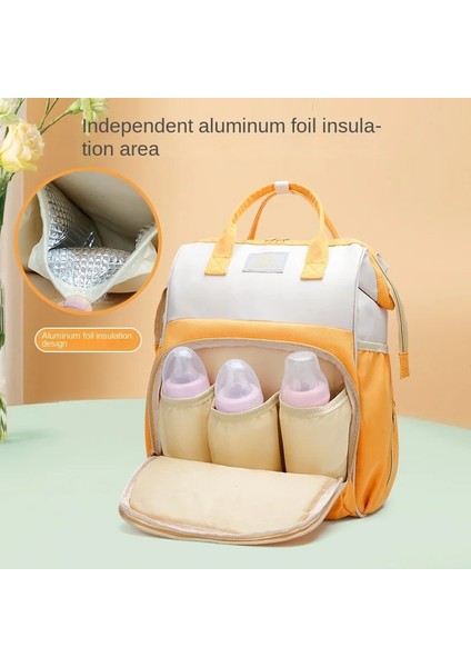 Pembe Tinruleon Bebek Bezi Çantası Mumya Çanta Sırt Çantası Su Geçirmez Saklama Çantası Açık Seyahat Anne Annelik Çantası Bebek Şeyler Için (Yurt Dışından) fırsatları