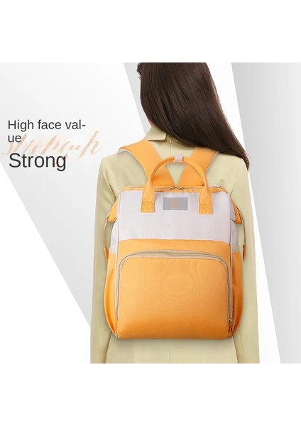 Pembe Tinruleon Bebek Bezi Çantası Mumya Çanta Sırt Çantası Su Geçirmez Saklama Çantası Açık Seyahat Anne Annelik Çantası Bebek Şeyler Için (Yurt Dışından) indirimleri