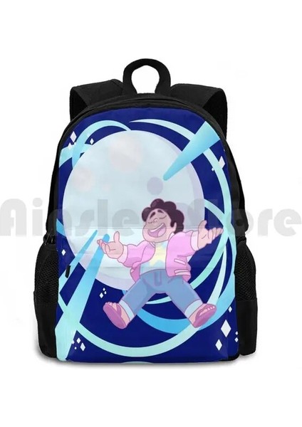 Sırt Çantası-Siyah Onesize Steven Universe The Movie Açık Hava Yürüyüşü Sırt Çantası Binme Tırmanma Spor Çantası Steven Universe Su Stevenuniverse (Yurt Dışından)