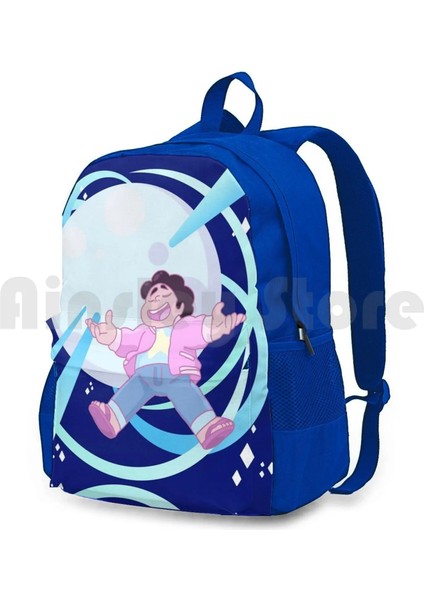 Sırt Çantası-Siyah Onesize Steven Universe The Movie Açık Hava Yürüyüşü Sırt Çantası Binme Tırmanma Spor Çantası Steven Universe Su Stevenuniverse (Yurt Dışından)