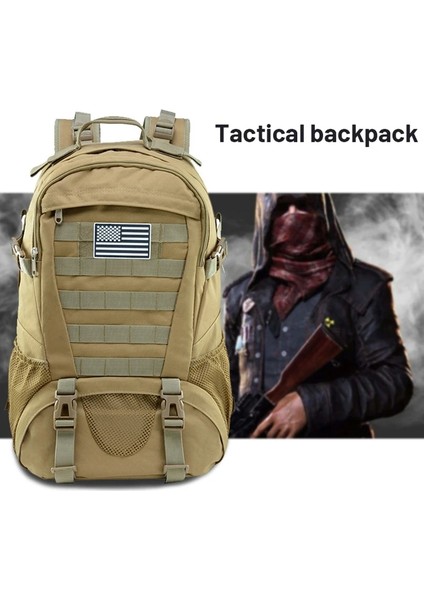 Siyah 40L Askeri Taktik Sırt Çantası Erkekler Ordu Molle Saldırı Sırt Çantası 3 P Açık Seyahat Yürüyüş Sırt Çantaları Kamp Avcılık Trekking Çantaları (Yurt Dışından) modelleri