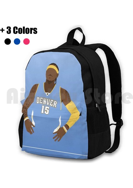 Sırt Çantası-Pembe Onesize Carmelo Anthony Açık Yürüyüş Sırt Çantası Su Geçirmez Kamp Seyahat Carmelo Anthony Melo Basketbol Bball Çemberler Spor Atlet (Yurt Dışından) modelleri