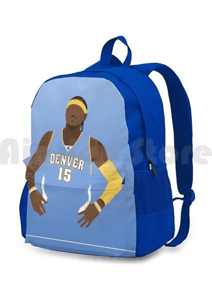 Sırt Çantası-Pembe Onesize Carmelo Anthony Açık Yürüyüş Sırt Çantası Su Geçirmez Kamp Seyahat Carmelo Anthony Melo Basketbol Bball Çemberler Spor Atlet (Yurt Dışından) fırsatları