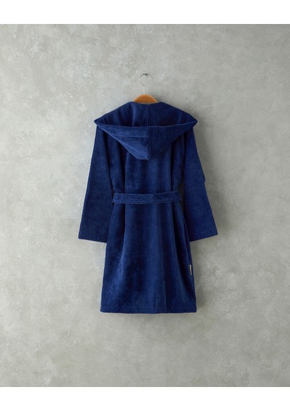 Elephant Kadife Çocuk Bornoz 6-8 Yaş Koyu Mavi fiyatları