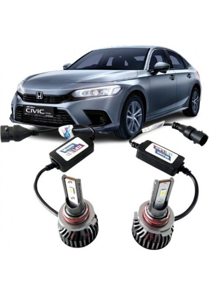 Honda Cıvıc Fe1 LED Xenon Uzun Far Ampulü Mono Hb3 9005