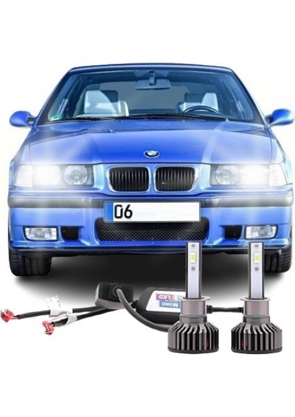 Bmw E36 LED Xenon Kısa Far Ampulü Mono H1