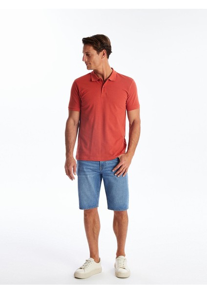Classic Polo Yaka Kısa Kollu Pike Erkek Tişört